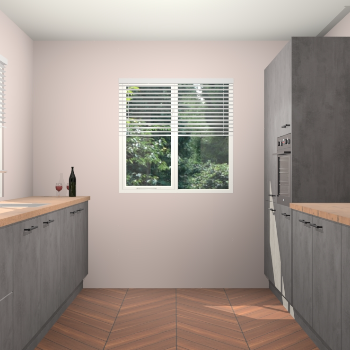 Beton Antraciet keuken Lusaka 45905