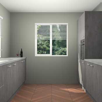 Beton Antraciet keuken Lusaka 45929