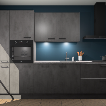 Beton Antraciet keuken Groenland 46811