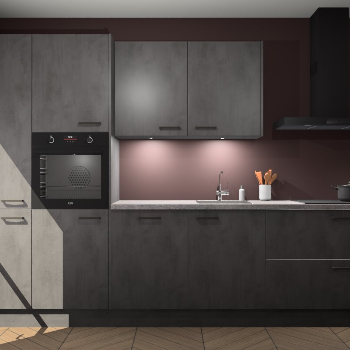 Beton Antraciet keuken Groenland 46812