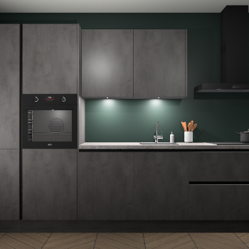 Beton Antraciet greeploze keuken Groenland 46813