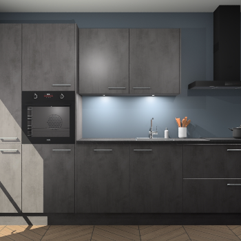 Beton Antraciet keuken Groenland 46814