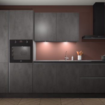 Beton Antraciet greeploze keuken Groenland 46816