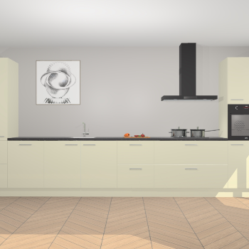 Magnolia hoogglans keuken Barentsburg 92302