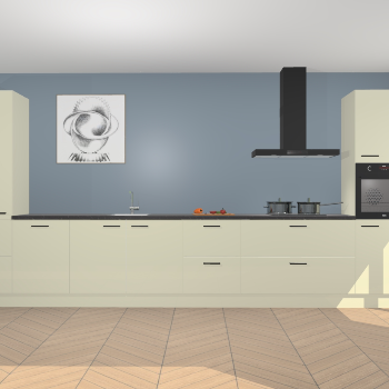 Magnolia hoogglans keuken Barentsburg 92305