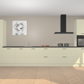 Magnolia hoogglans keuken Barentsburg 92306