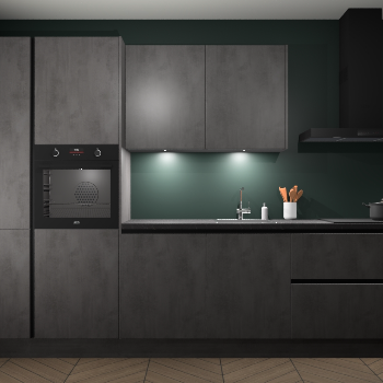 Beton Antraciet greeploze keuken Groenland 46819