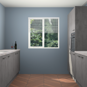 Beton Antraciet keuken Lusaka 46017