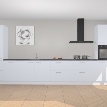 Sneeuwwitte keuken Barentsburg 92445