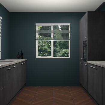 Beton Zwarte-keuken Lusaka 46154