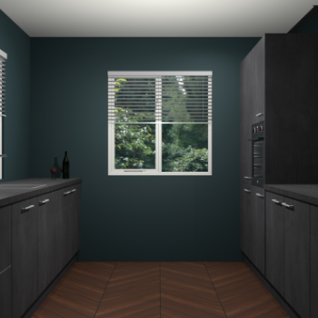 Beton Zwarte-keuken Lusaka 46184