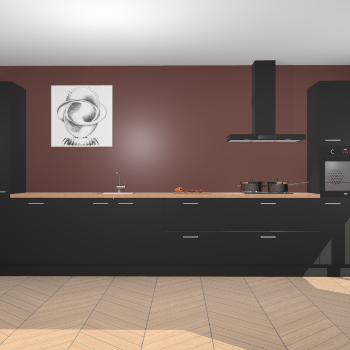 Zwarte keuken Barentsburg 92554