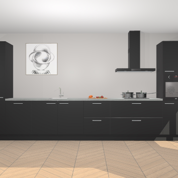 Zwarte keuken Barentsburg 92559