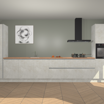 Beton Opal greeploze keuken Barentsburg 92733