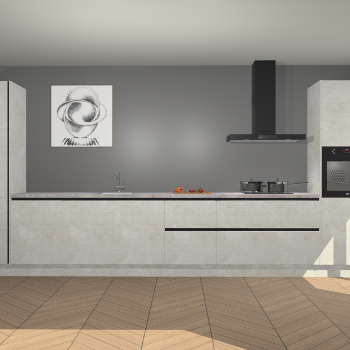 Beton Opal greeploze keuken Barentsburg 92888