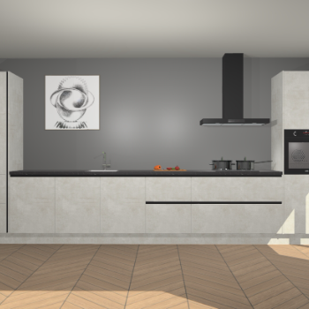 Beton Opal greeploze keuken Barentsburg 92900