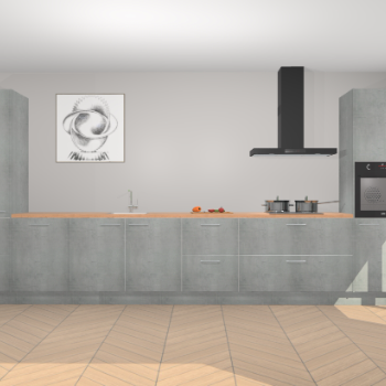 Beton Parelgrijs keuken Barentsburg 92906