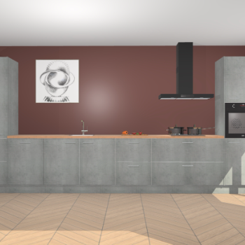 Beton Parelgrijs keuken Barentsburg 92907