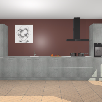 Beton Parelgrijs keuken Barentsburg 92919