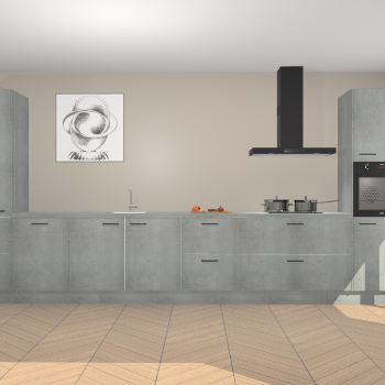 Beton Parelgrijs keuken Barentsburg 92922