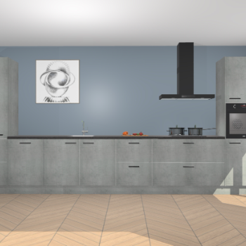 Beton Parelgrijs keuken Barentsburg 92933