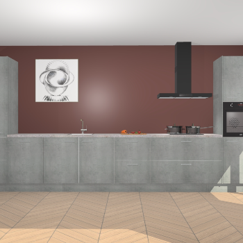 Beton Parelgrijs keuken Barentsburg 92953