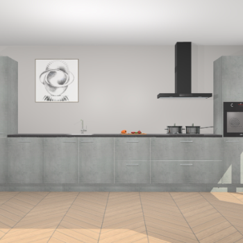 Beton Parelgrijs keuken Barentsburg 92965