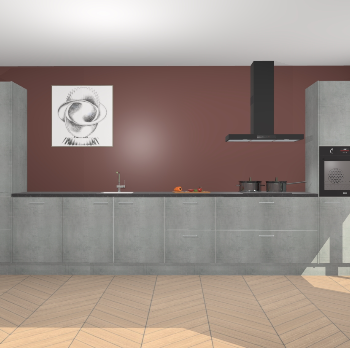 Beton Parelgrijs keuken Barentsburg 92966