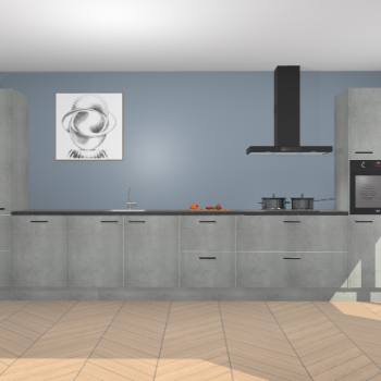 Beton Parelgrijs keuken Barentsburg 92968