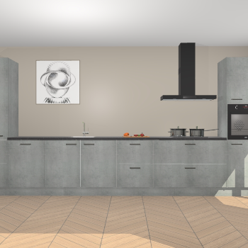 Beton Parelgrijs keuken Barentsburg 92969