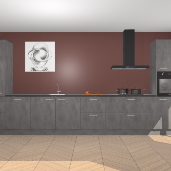 Beton Antraciet keuken Barentsburg 93217