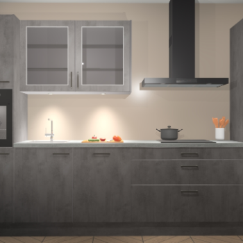 Beton antraciet keuken Lissabon 21714