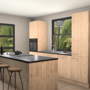 Madera natuur keuken Los Angeles 19049