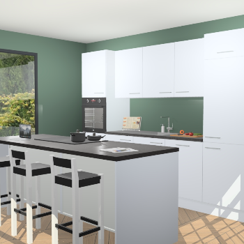 Sneeuwwitte keuken Kabul 19238