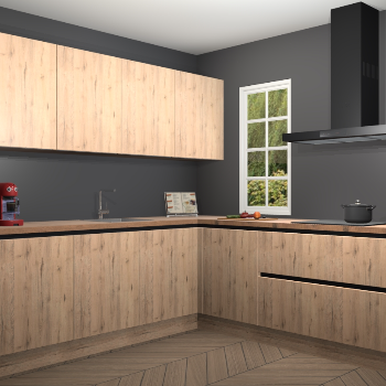 Madera natuur greeploze keuken Paramaribo 11612