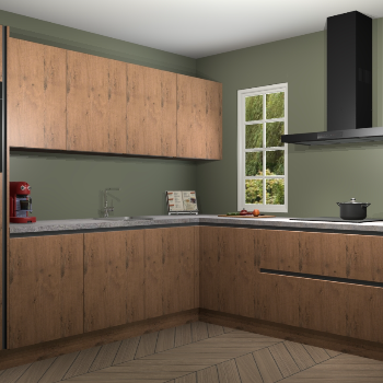 Astoria eiken greeploze keuken Paramaribo 93728