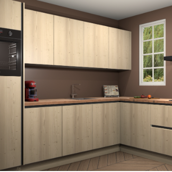 Vuren greeploze keuken Paramaribo 93901