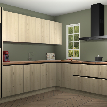 Vuren greeploze keuken Paramaribo 93904