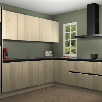 Vuren greeploze keuken Paramaribo 93931