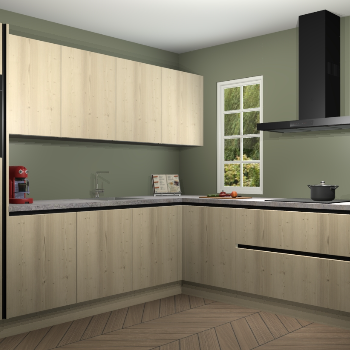 Vuren greeploze keuken Paramaribo 93943