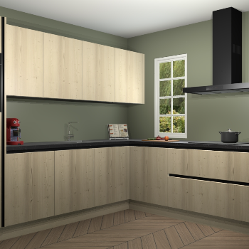 Vuren greeploze keuken Paramaribo 93949