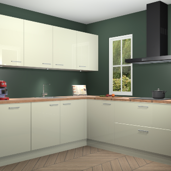 Magnolia hoogglans keuken Paramaribo 95023