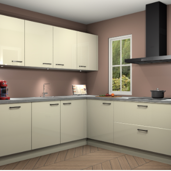 Magnolia hoogglans keuken Paramaribo 95043