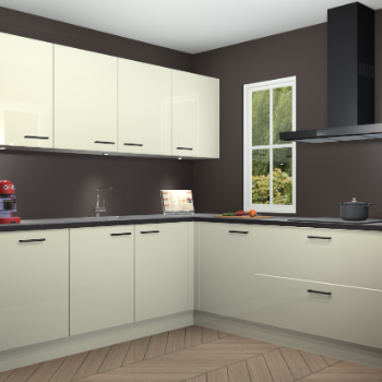 Magnolia hoogglans keuken Paramaribo 95048