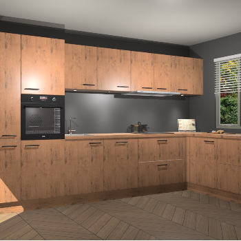 Astoria Eiken keuken Petten 93960