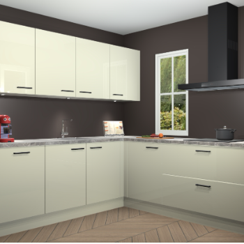 Magnolia hoogglans keuken Paramaribo 95058