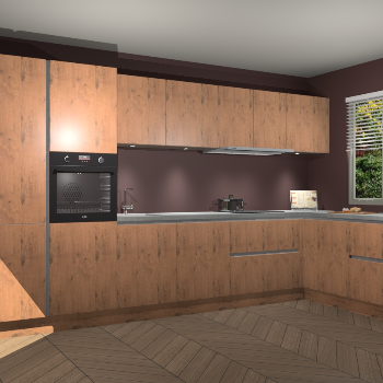 Astoria Eiken greeploze keuken Petten 94117