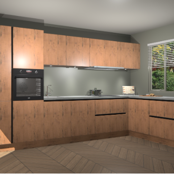 Astoria Eiken greeploze keuken Petten 94120