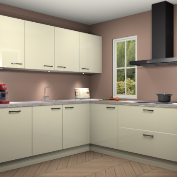 Magnolia hoogglans keuken Paramaribo 95065