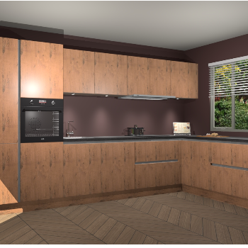 Astoria Eiken greeploze keuken Petten 94123